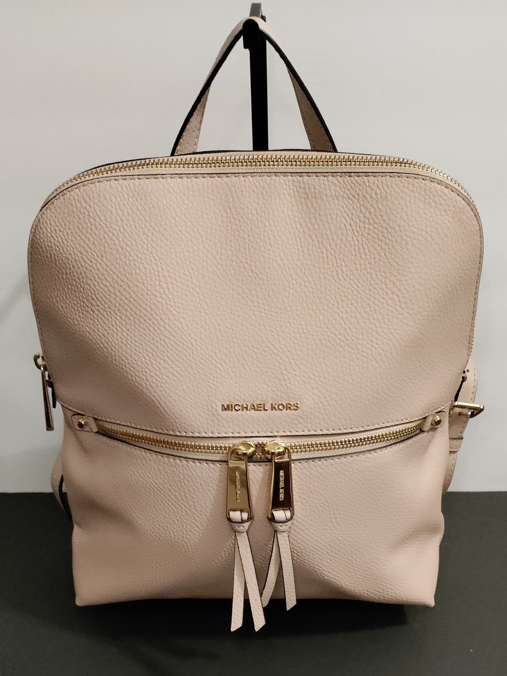 Michael Kors Blush Leather Backpack